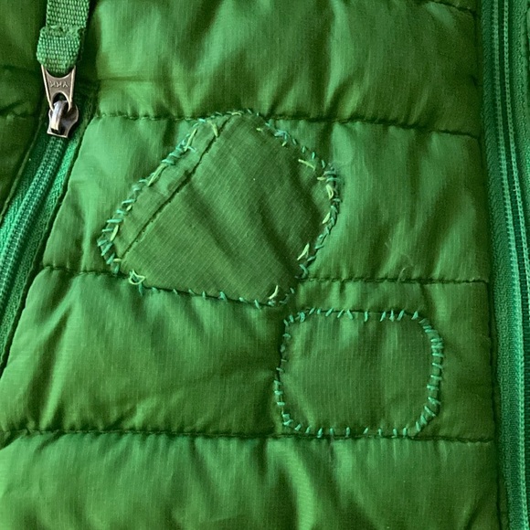 Patagonia Green Down Vest 18m - altered! - Picture 2 of 11